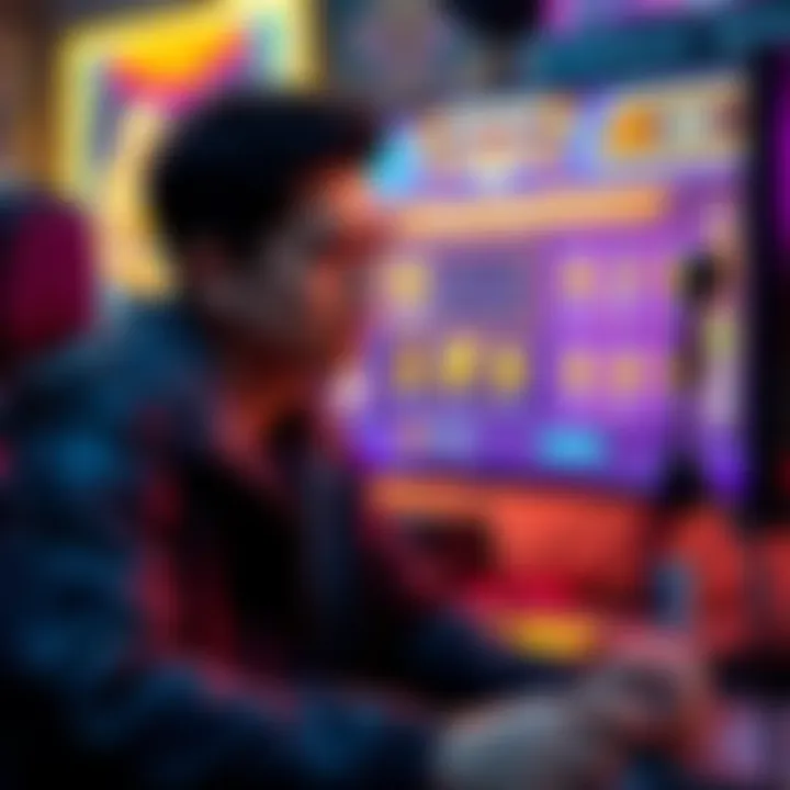 A casual gamer feeling frustrated while looking at game progression screen with minimal rewards.