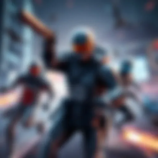 Action-packed game releases Marathon, Robocop, and Ghostrunner 2 characters in action scenes