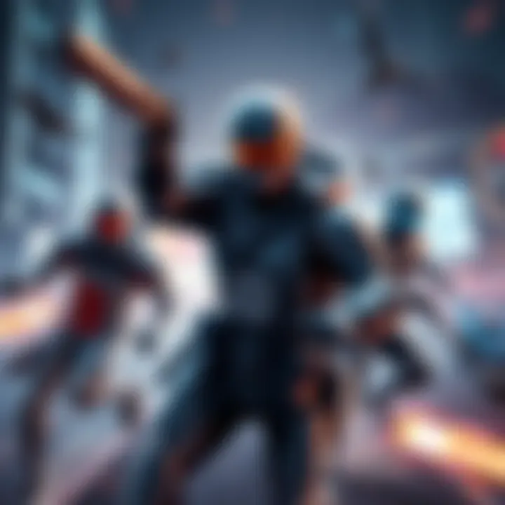 Action-packed game releases Marathon, Robocop, and Ghostrunner 2 characters in action scenes