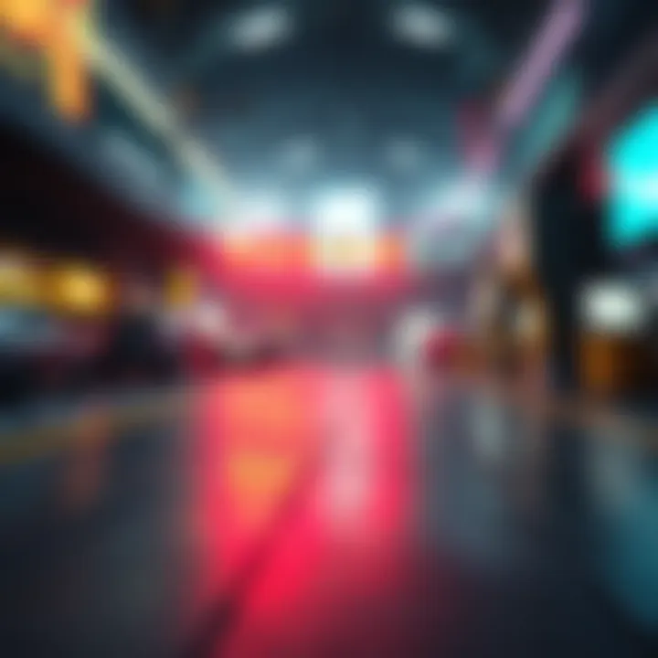 A scene showcasing game graphics with smooth edges and clear details, demonstrating multisample anti-aliasing in action.