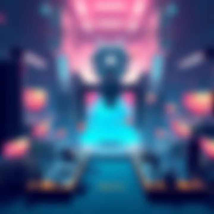 A vivid illustration showing a game environment being rebuilt with new graphics and settings, symbolizing the developers' reset decision.