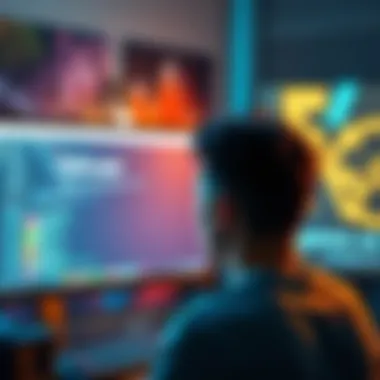 Game Save Issues A player looking frustrated at a computer screen showing a game save error message