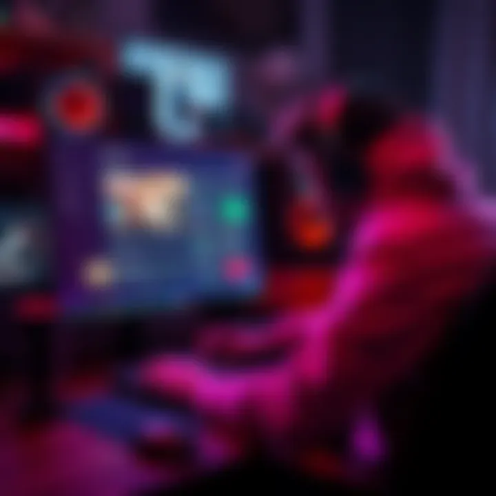 A gamer adjusting settings on their Steam Deck while troubleshooting Apollo and Moonlight for game streaming, focusing on display and audio issues.