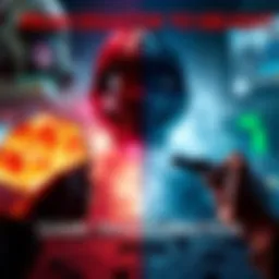 A screenshot showing the evolution of a video game from a harshly criticized launch to a beloved classic, featuring improved graphics and engaging gameplay.