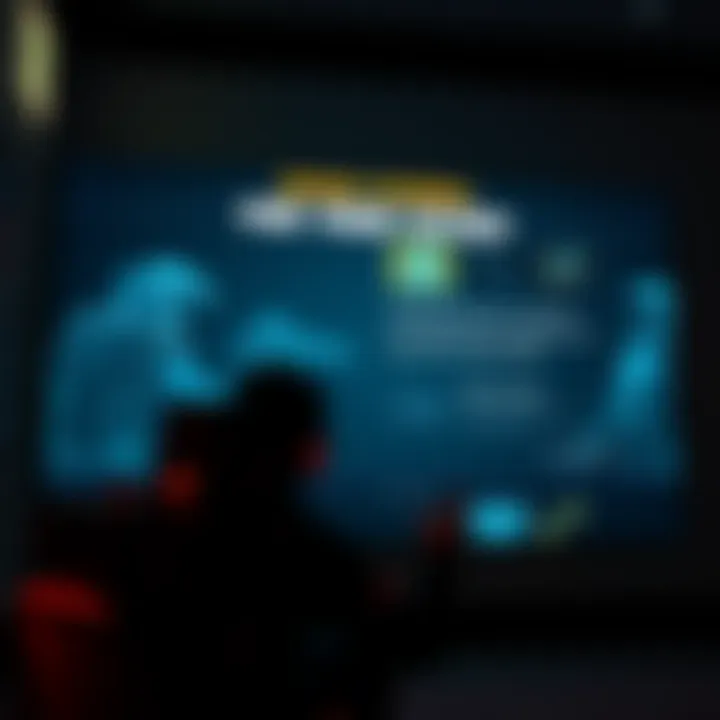 A visual of a game tutorial showing character selection and simplified instructions for beginners