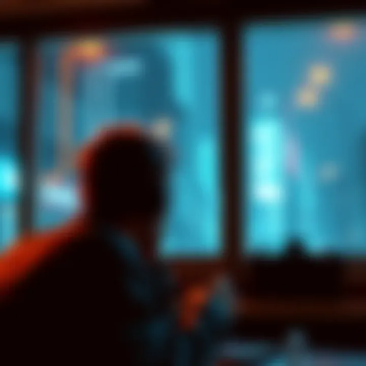 Game window interactions A player frustrated by inconsistent window behavior in a video game, showing realistic and unrealistic interactions on screen.