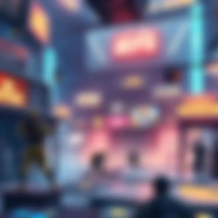 Game Wipes and Economy A digital art illustration showing a game environment being reset, with characters and items disappearing, symbolizing a wipe in the game economy.