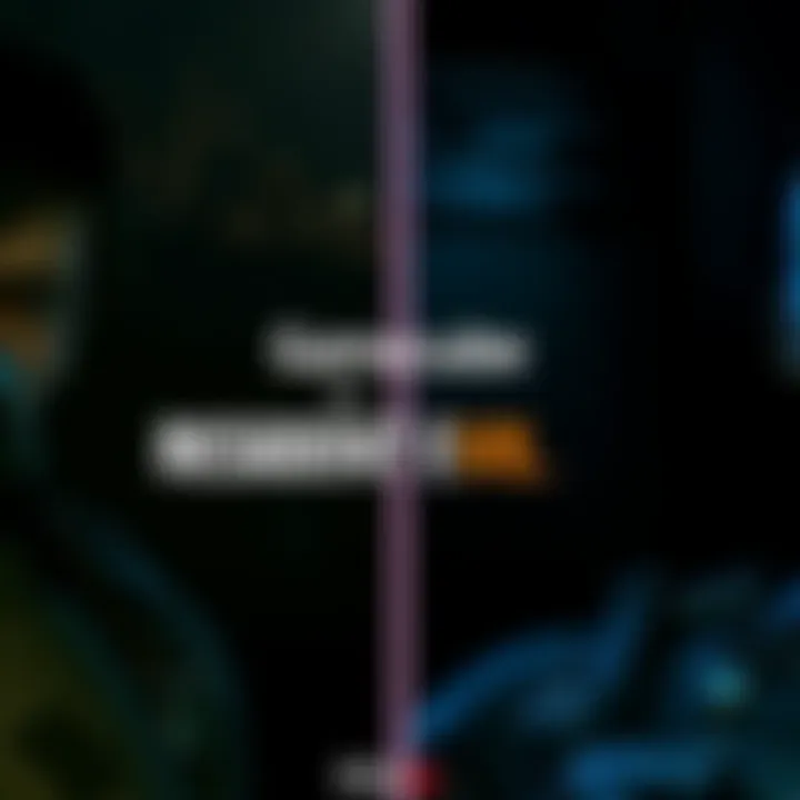 Side-by-side view of Resident Evil 2 graphics on Gamecube and PS1, showcasing HD textures and scanlines