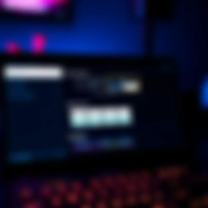 Screenshot showing the Gameloop keymapping settings highlighting customizable keys like WASD and shift.