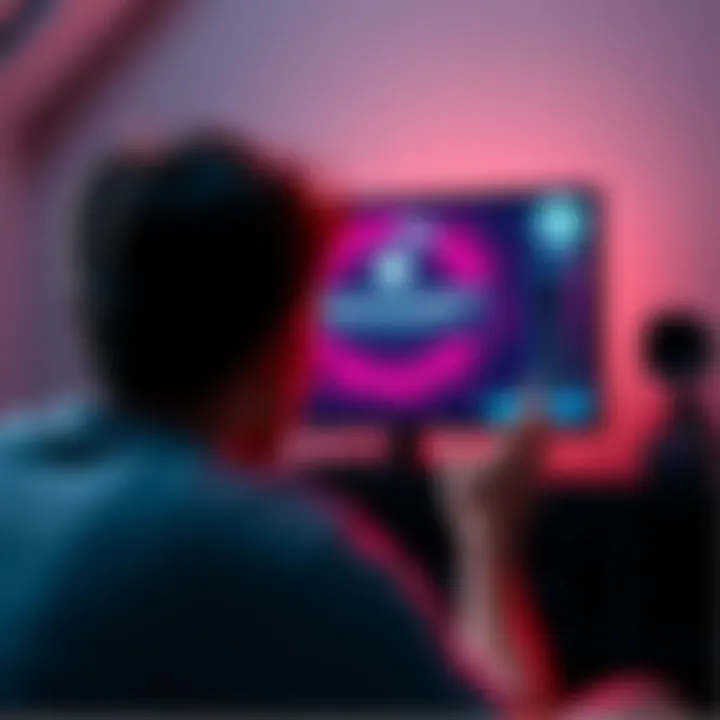 A gamer frustrated at their console, showing an error message on the screen indicating they cannot access online games despite an active Gamepass Core subscription.