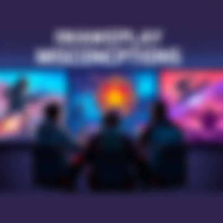 Gameplay Misconceptions A group of players discussing common gameplay misconceptions in front of their screens, with a focus on raids and seasonal content.