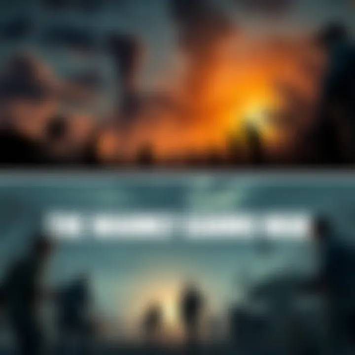 A visual comparison of classic gameplay mechanics and The Walking Dead Season 4 style, featuring characters and settings from both styles.