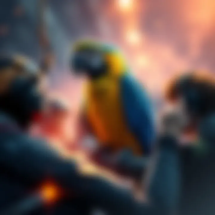 Players discussing the impact of macaw on game balance and suggesting neutral minion replacements