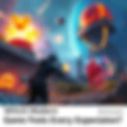A character in a vibrant world engages in combat with an enemy while exploring a detailed environment