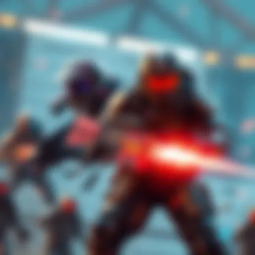 Exciting gameplay scene featuring the R-7K Preserver skin in action, showcasing new strategies and player challenges.