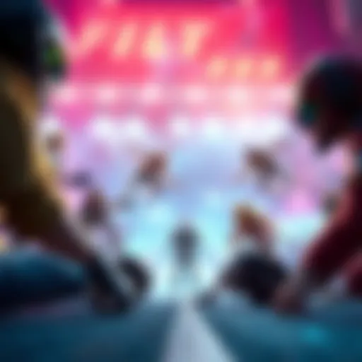 Gameplay Reveal A scene showing an exciting video game moment with characters in action and vibrant graphics.