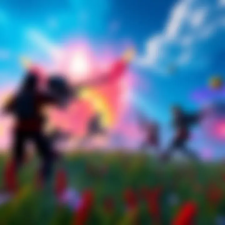 Gameplay scene from the remake A vibrant scene showcasing gameplay from the remake, with characters in action and colorful graphics