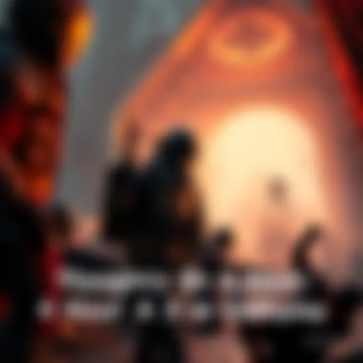 Gameplay Scene from the Remastered Version A character exploring a detailed environment with unique lighting effects in a combat setting