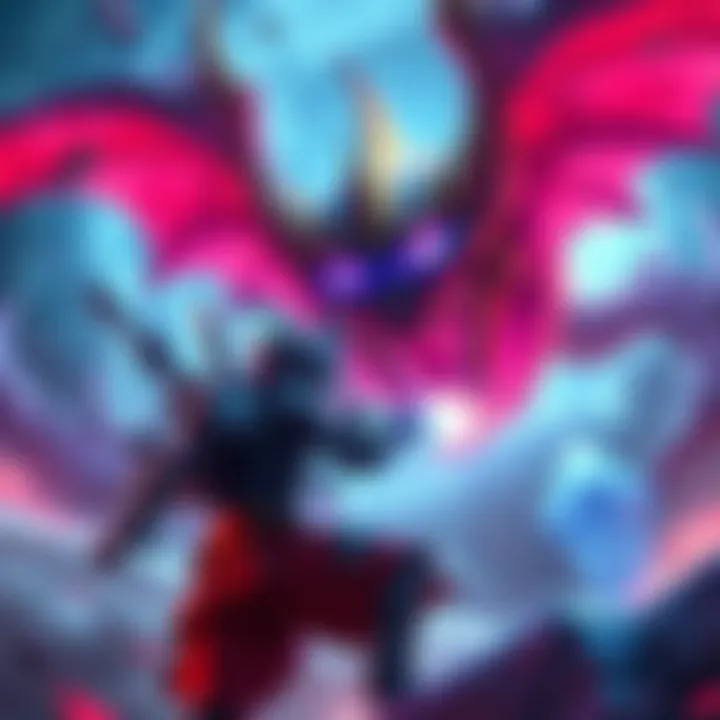 A gamer uses a queenslayer build in combat against the Mido boss, showing a colorful fantasy environment with dynamic action.