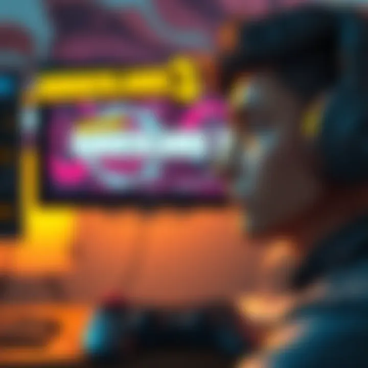 A gamer looking at a screen displaying Borderlands 3 with a thoughtful expression, contemplating whether to play the original game first.