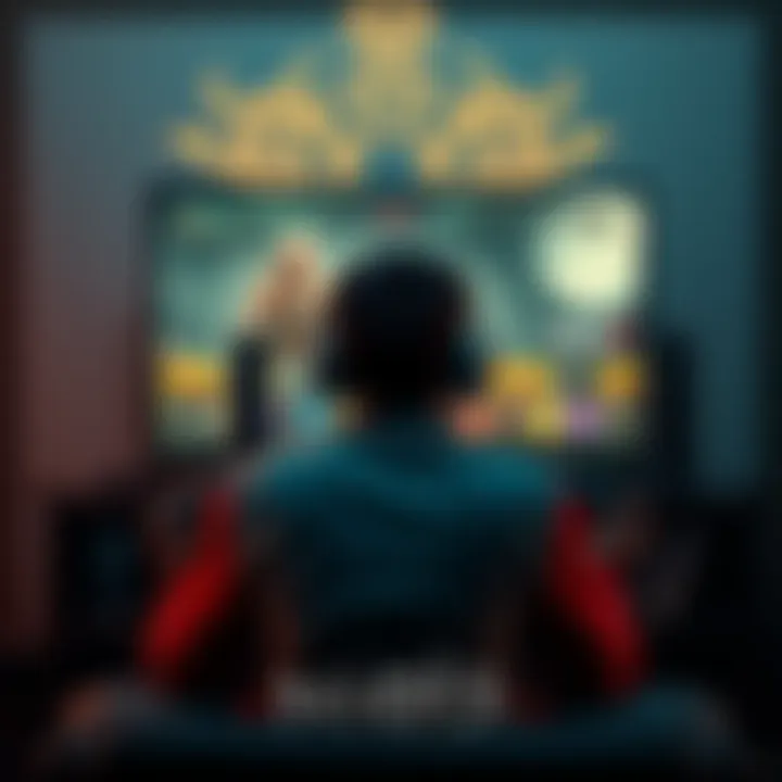 Gamer confused about Anima and Amrita A gamer sitting in front of a screen showing Nioh 3, looking puzzled with controllers in hand and game graphics displayed on the monitor.