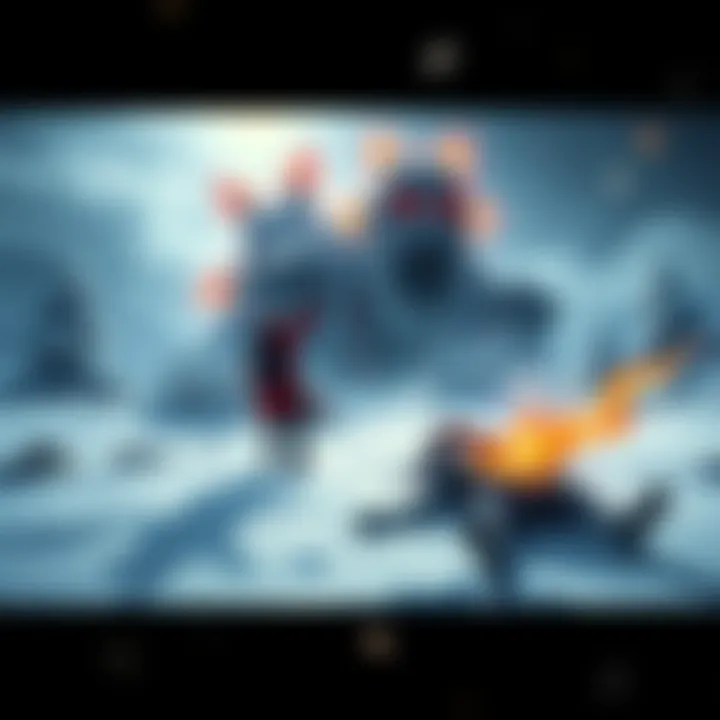 A gamer celebrates victory over the Yuki Onna boss in a snowy landscape, with a defeated character lying on the ground and glowing loot nearby.