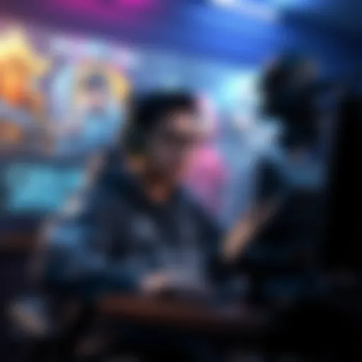 A gamer practicing different classes and mechanics in a virtual environment, preparing for the upcoming Season 2.