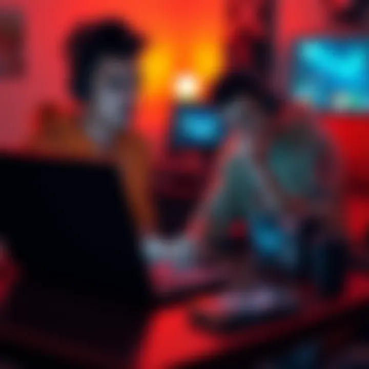A gamer sitting at a desk looking frustrated while trying to activate a game on Steam with a laptop and game box on the table.