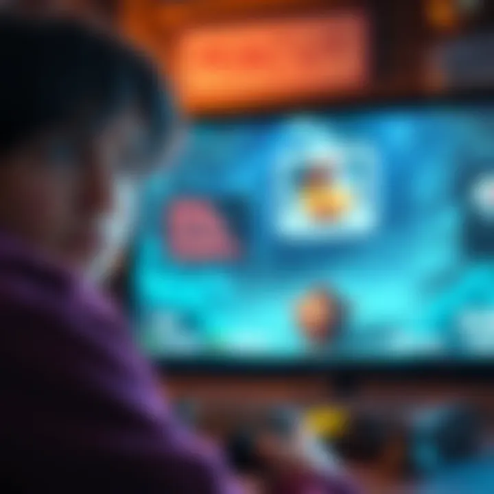 A gamer looking confused and frustrated while staring at a screen showing a vase instead of a cauldron in a game