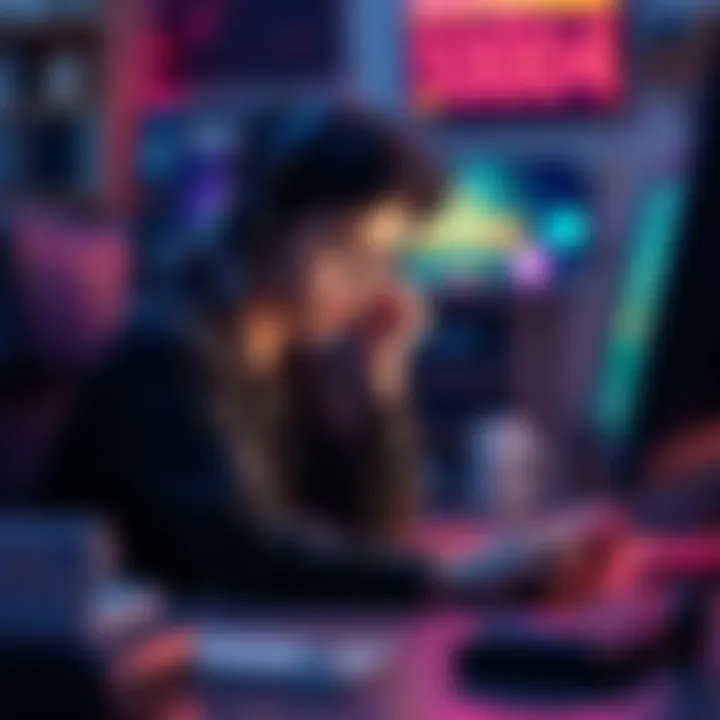 A gamer sits at their computer looking disappointed after losing 1500 rolls and 9 million zennies in a crafting game.