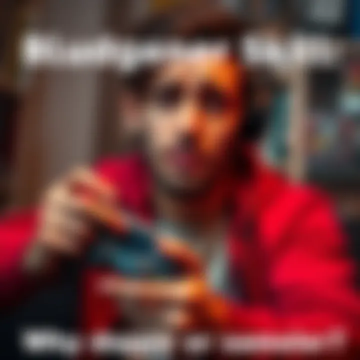 A gamer shows frustration while playing, holding a game controller with a confused expression, highlighting their disappointment with the Bludgeoner skill in the game.