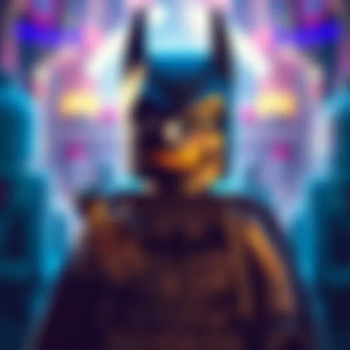 Gamer Seeking Help for Lego Batman Game A dedicated gamer reaching out to the community for support to play Lego Batman Legacy of The Dark Knight before his sister goes to college, holding a Lego Batman figure