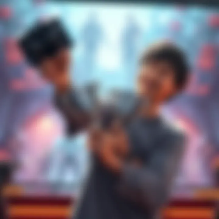 A dedicated player holding two platinum trophies for Lies of P, with a background featuring the game's key visuals and a joyful expression.