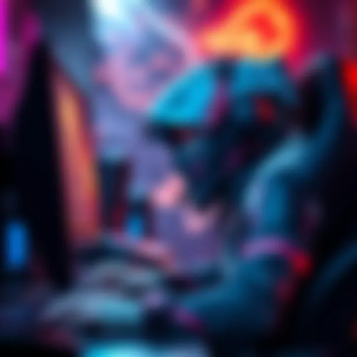 A 26-year-old female gamer is seeking Apex Legends players for casual and ranked matches, displaying her gaming setup with a focus on her character, Wraith.