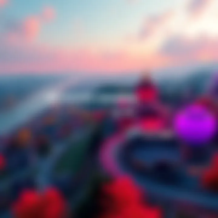 A gamer focused on modeling their hometown in TrackMania, showcasing a vibrant and detailed virtual landscape