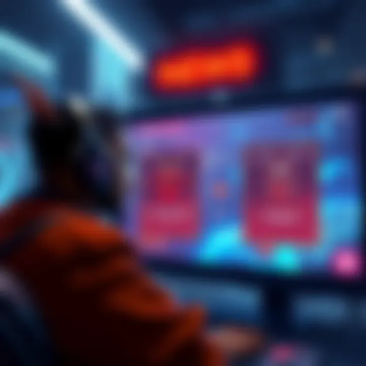 A gamer looking at a game screen, frustrated by missing exotic items, with Overlord and Strega displayed as rare targets.