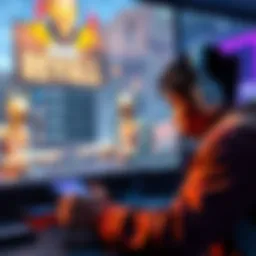 Gamer Seeking Help A player looking at a gaming screenshot, confused about the new season's events, with chat messages from other players discussing the situation.