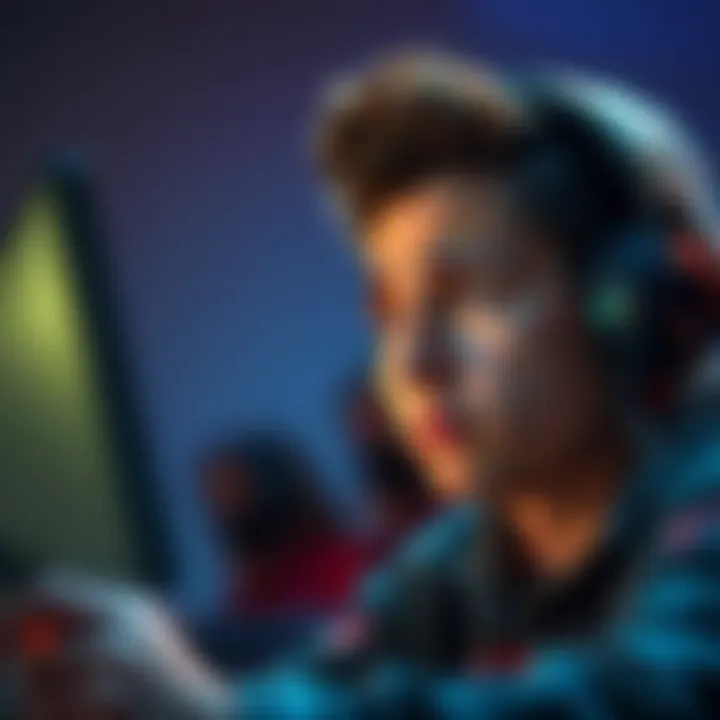 Gamer Seeking Help A frustrated gamer looking at the screen with a confused expression, seeking guidance from fellow players after clearing a challenging level in the game.