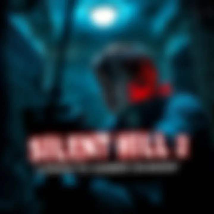 A gamer intently focused on the screen while playing Silent Hill 2 Remake, showing fear and tension as unsettling sounds fill the room, with dim lighting enhancing the horror atmosphere.