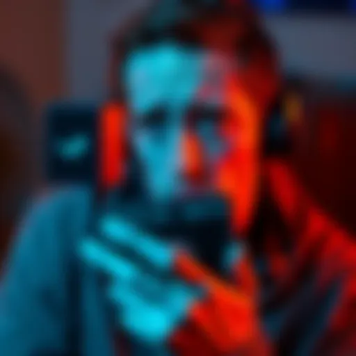 A gamer looks anxious while holding a Steam Deck, contemplating its future performance and value