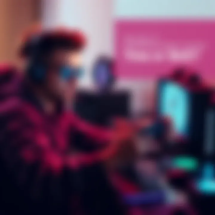 Gamer balancing gaming and life A person playing video games while managing a to-do list and clock, showcasing the balance between gaming and daily responsibilities.