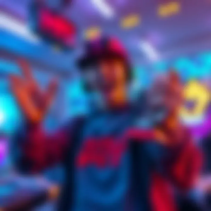 A gamer excitedly holding a controller, showcasing the Platinum trophy for Ball X Pit after a long gaming session