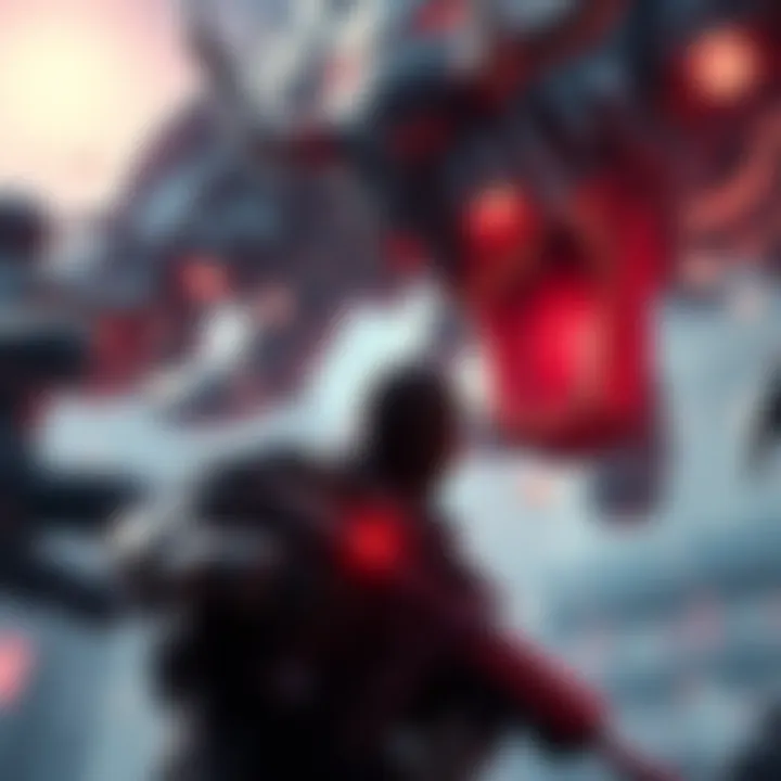 A gamer struggling against a tough foe in an intense scene from Remnant 2