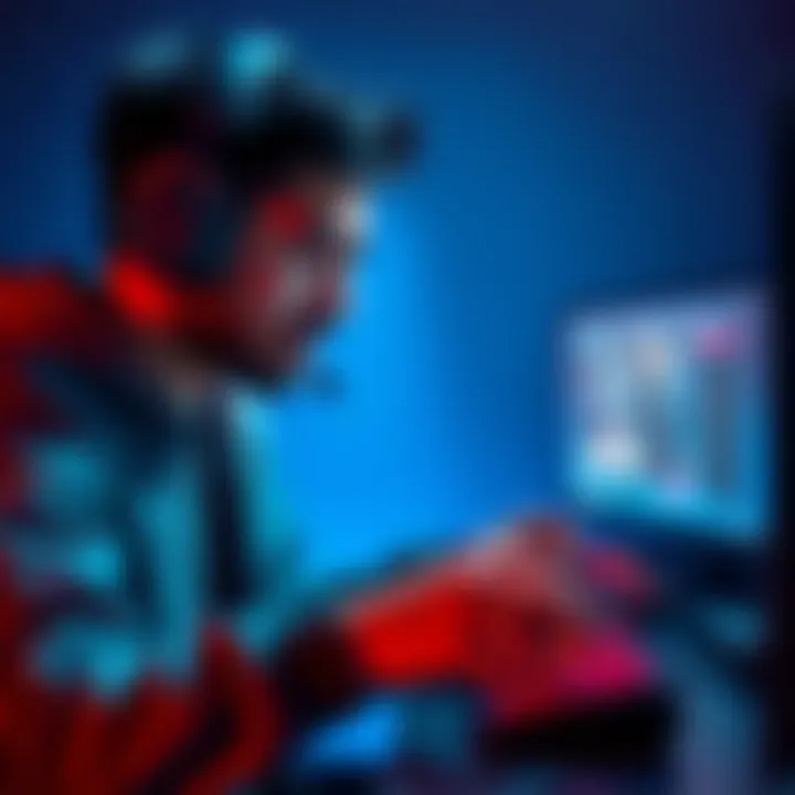 A gamer expressing frustration about alleged cheating in Armory 80k with a mouse and keyboard emulator