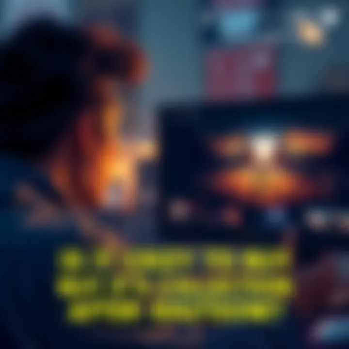 Gamer considering Destiny's Collection purchase A person looking at Destiny: The Collection on a screen with a thoughtful expression, contemplating the game's value after shutdown