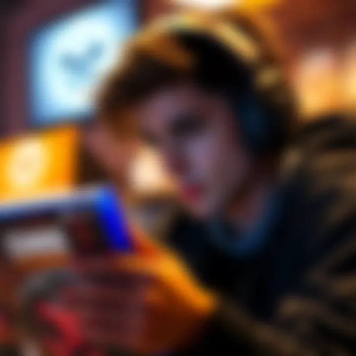 A gamer looking at a game box with a thoughtful expression, reflecting on whether to buy a challenging Bungie title for beginners.