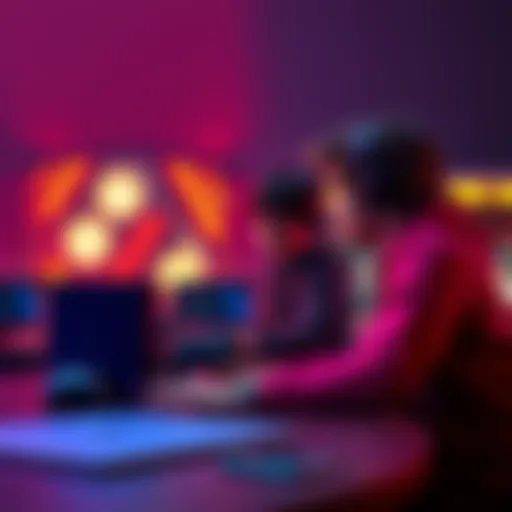 A person comparing the Xbox Series X and Asus ROG Ally, looking at features and specs on a desk