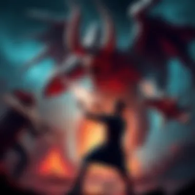 A gamer triumphantly defeating the boss Mohg in a fantasy game setting, showcasing the intensity of the battle and the surprise of quick victory