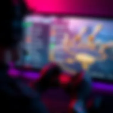 A player looking at a directory tool on their gaming interface, realizing its potential to streamline gameplay.