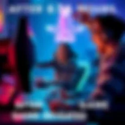 Gamer Celebrating Discovery A gamer excitedly reacts at their computer after finding something surprising in a video game during a long play session.